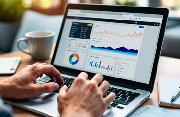 Data analytics consulting services with dashboards and business insights